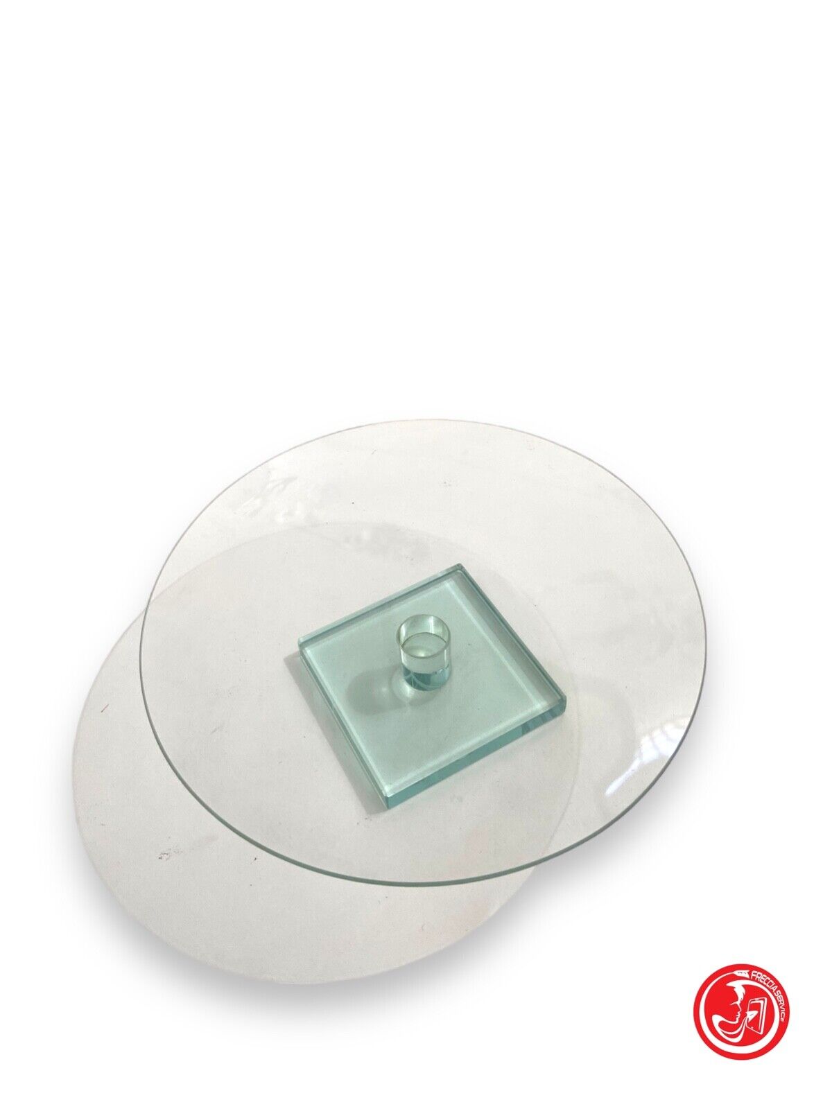 Vassoio da portata - alzatina in vetro