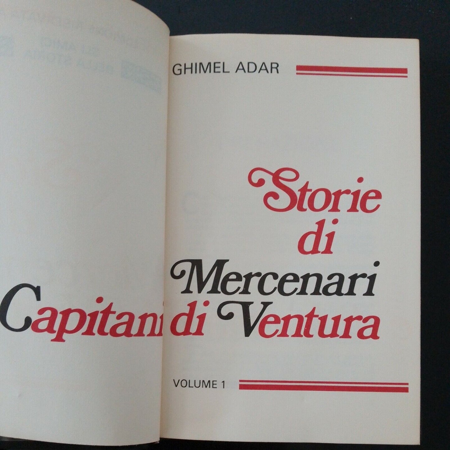 I mercenari, Volume 1 di Ghimel Adar, Ferni, 1972