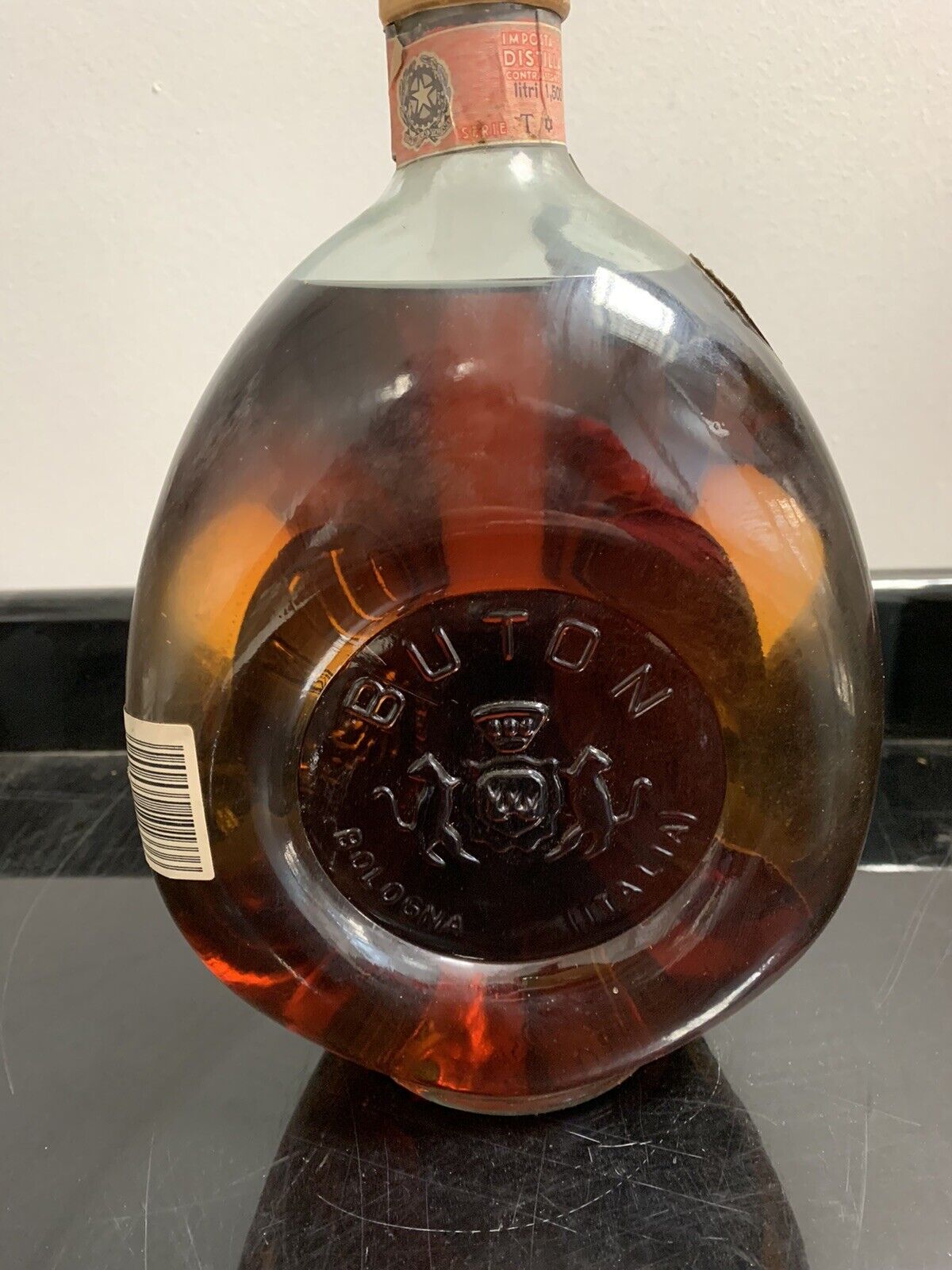 Bottoglia Vecchia Romagna Brandy - Etichetta Nera - Gio.Buton e C. S.p.A.