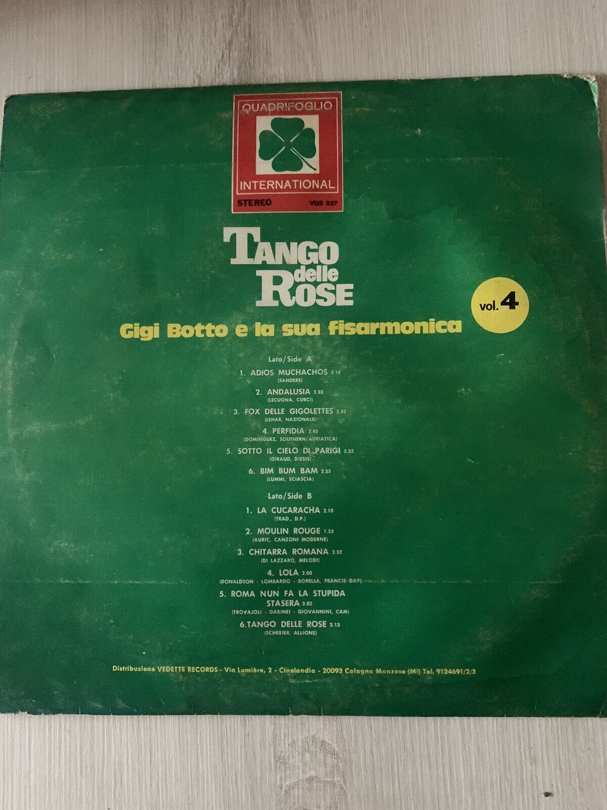 Gigi Botto - Tango delle Rose Vol. 4
