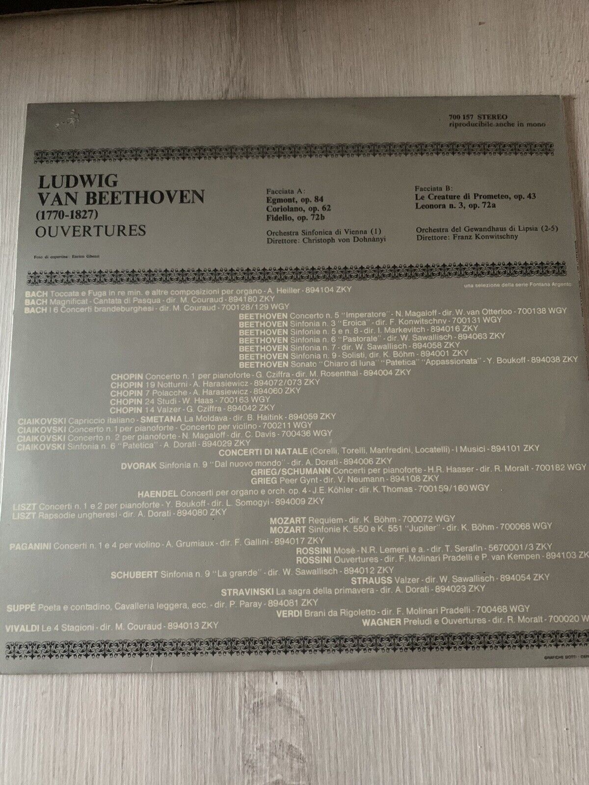 Beethoven - Overtures