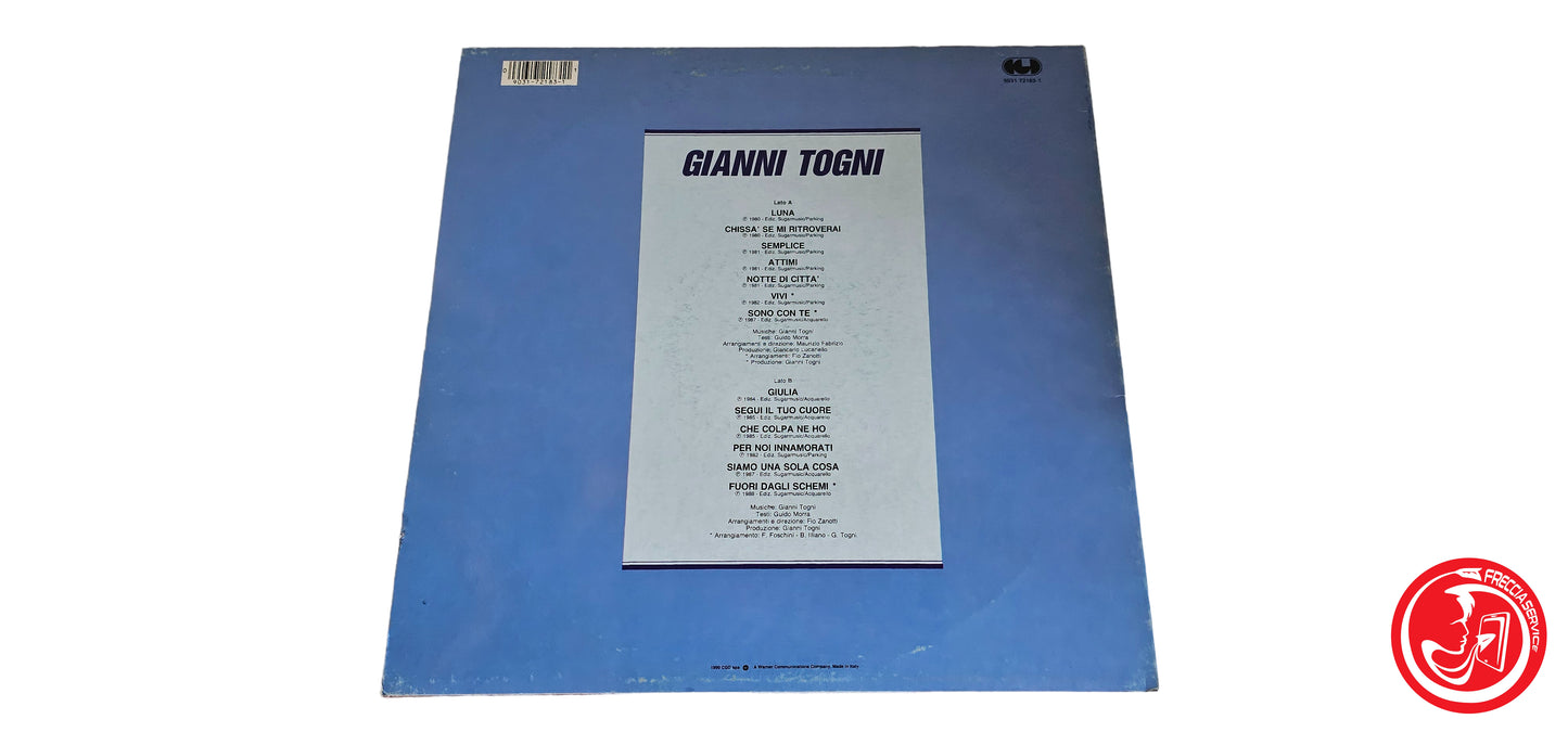 VINILE Gianni Togni – Le Più Belle Canzoni