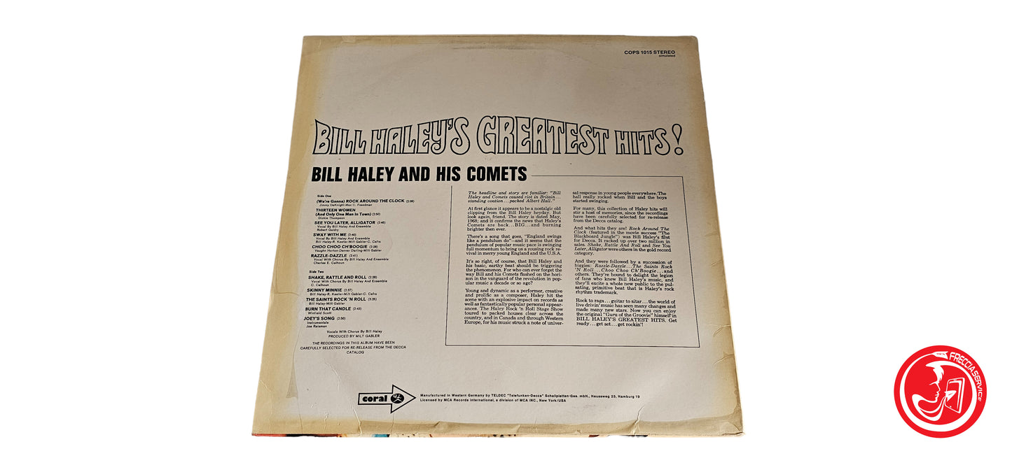 VINILE Bill Haley And His Comets – Bill Haley's Greatest Hits!