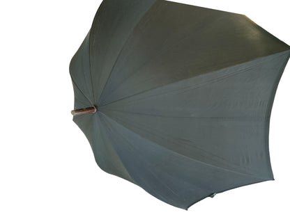 PARAPLUIE ANTIQUE AVEC MANCHE EN BOIS