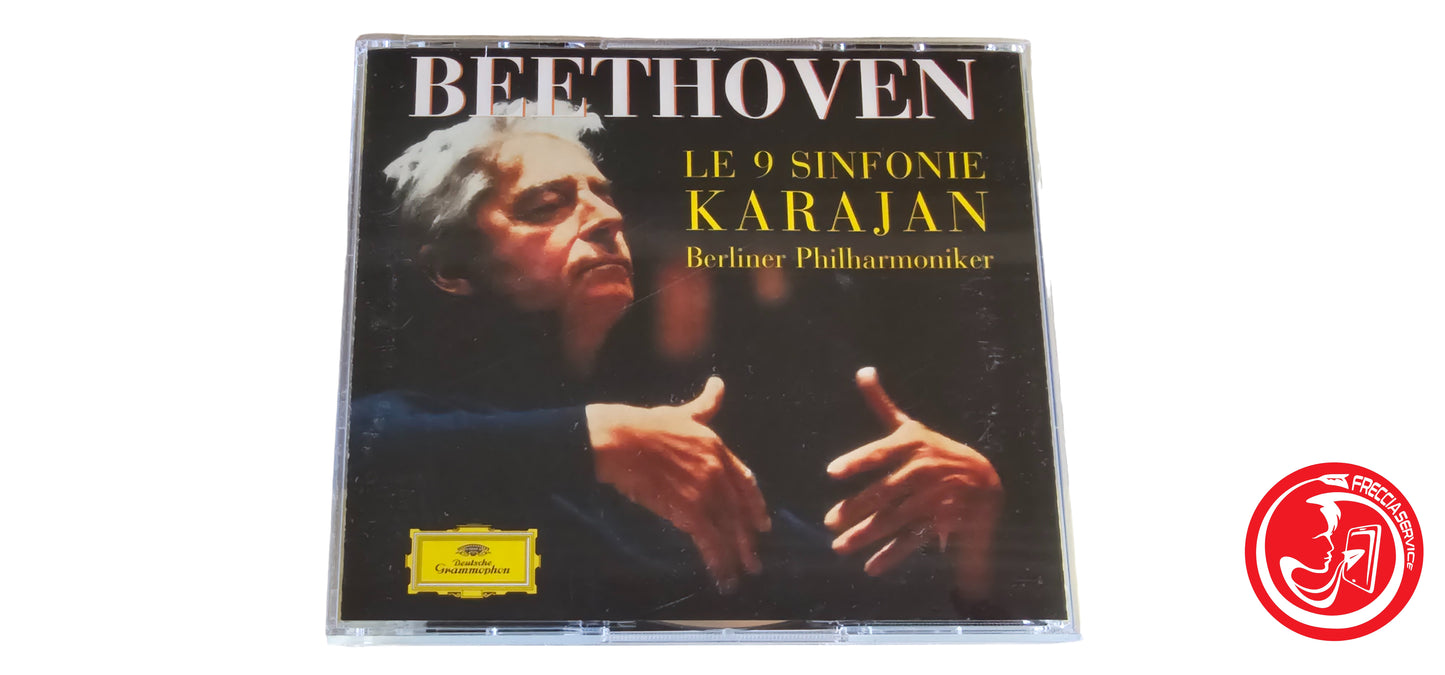 CD Beethoven - Karajan, Berliner Philharmoniker – Le 9 Sinfonie