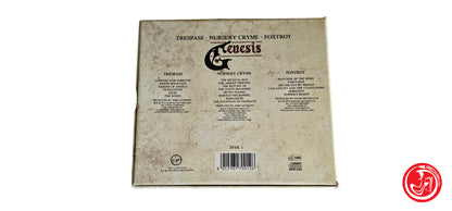 CD Genesis – Trespass / Nursery Cryme / Foxtrot IN SCATOLA 3 edizione limitata