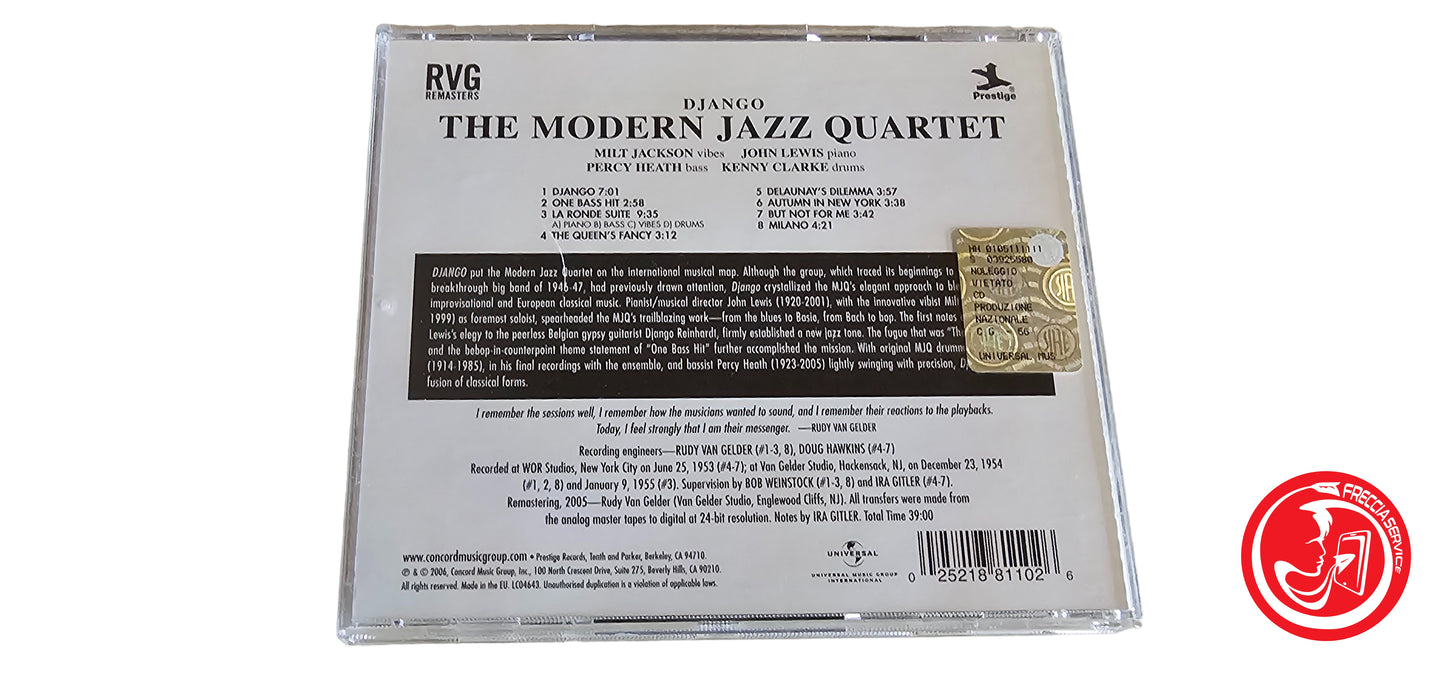 CD The Modern Jazz Quartet – Django