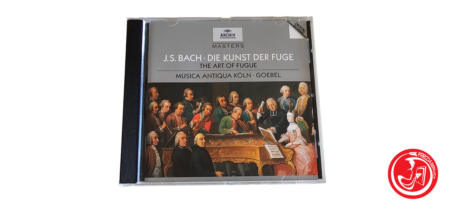 CD J. S. Bach - Musica Antiqua Köln, Goebel - The Art Of  fugue