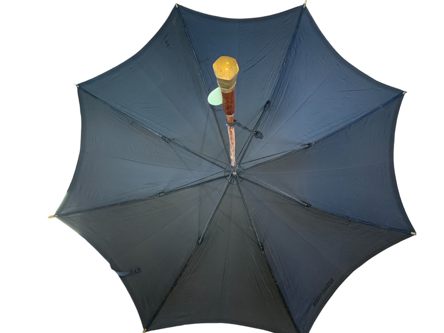 PARAPLUIE ANTIQUE AVEC MANCHE EN BOIS