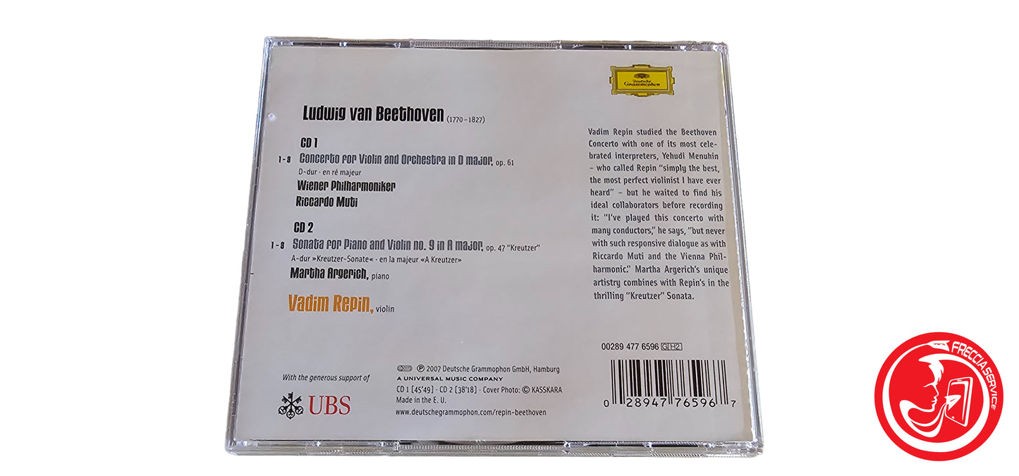 CD Beethoven - Vadim Repin- "Kreutzer" sonata repin