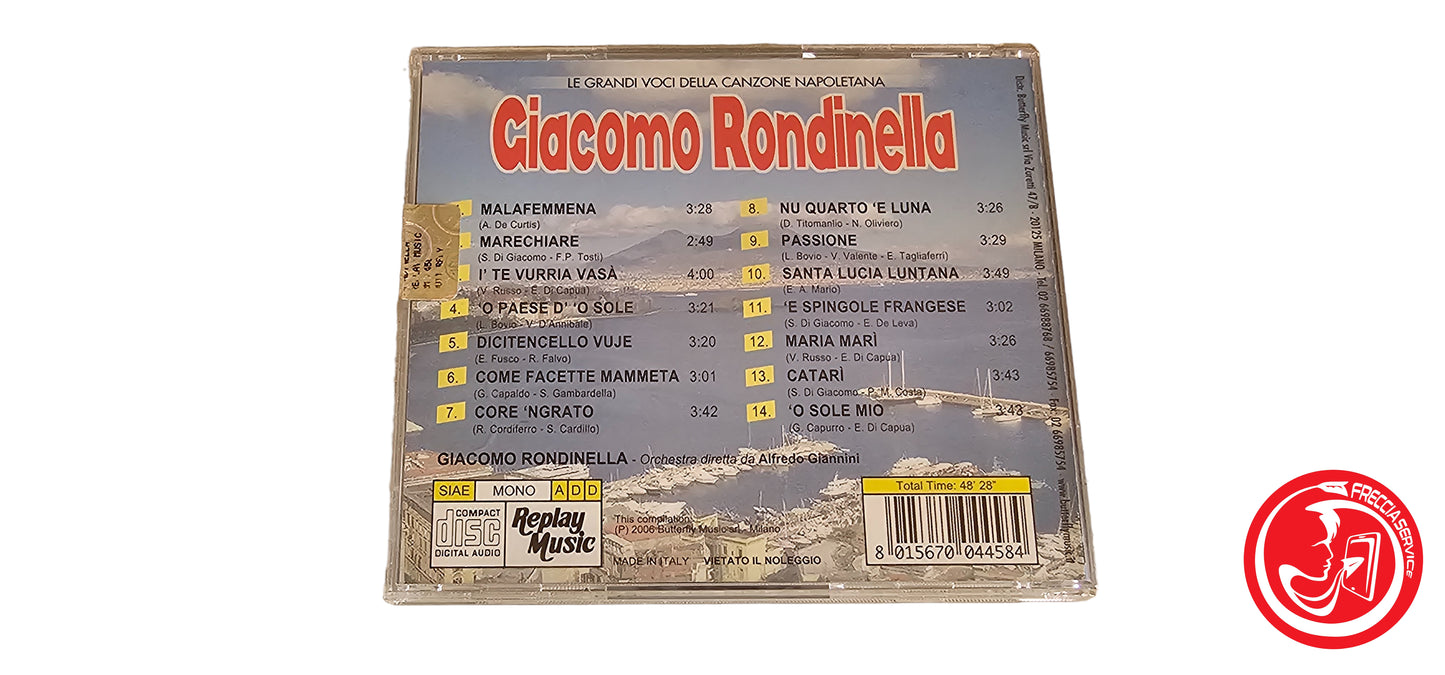 CD Giacomo rondinella - Le grandi voci della canzone napoletana