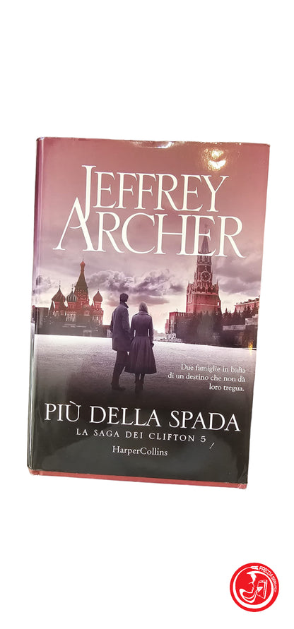 JEFFREY ARCHER PLUS QUE L'ÉPÉE 2020