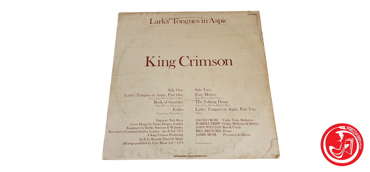 VINILE King Crimson – Larks' Tongues In Aspic