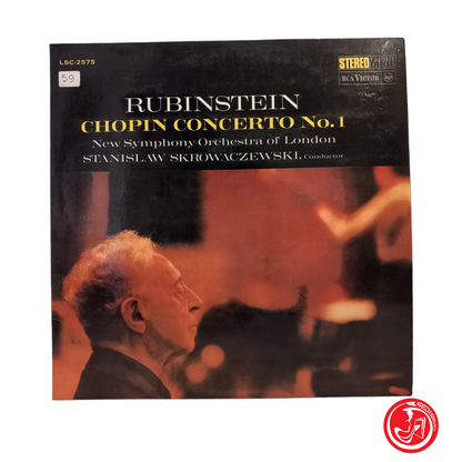 RUBINSTEIN CHOPIN CONCERT No. 1 New Symphony Orchestra of London