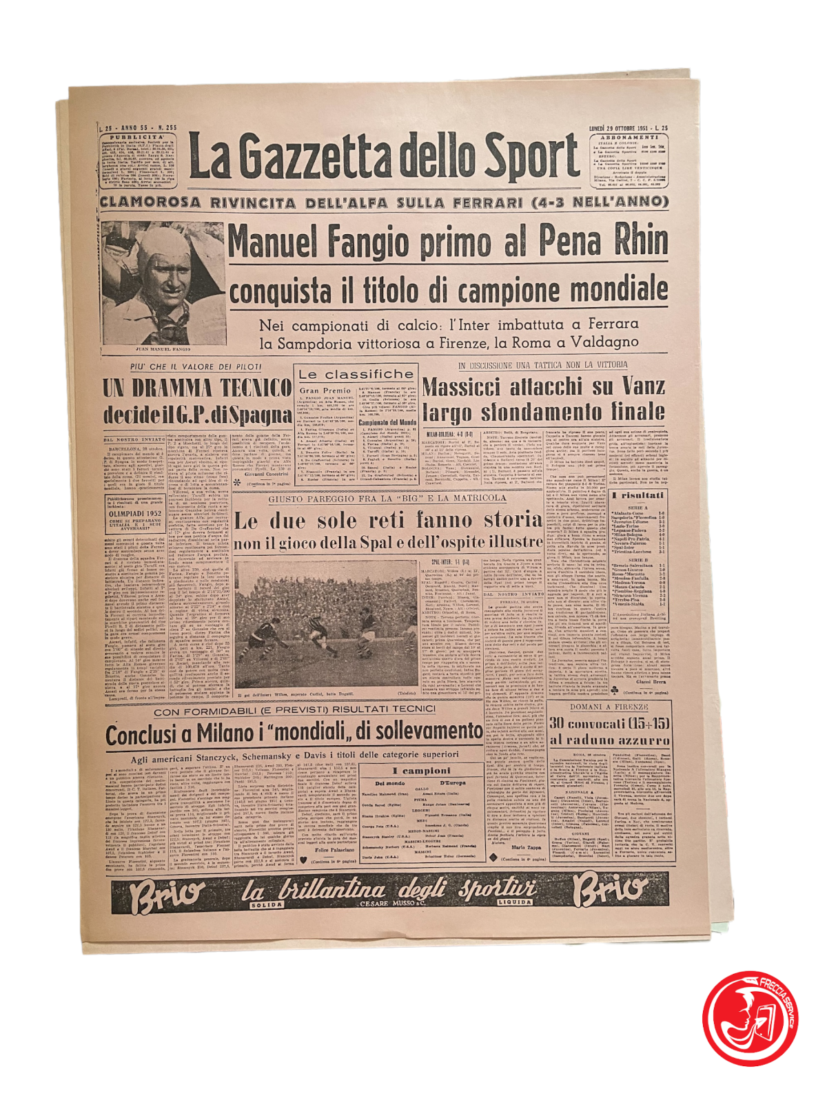 La gazzetta dello sport - 1955