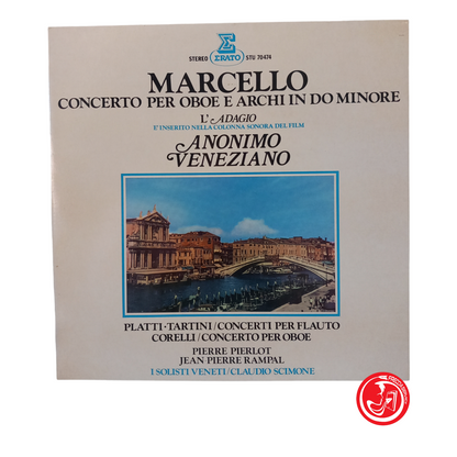 MARCELLO Concerto for OBOE and Strings in C MINOR ANONYMOUS VENETIAN