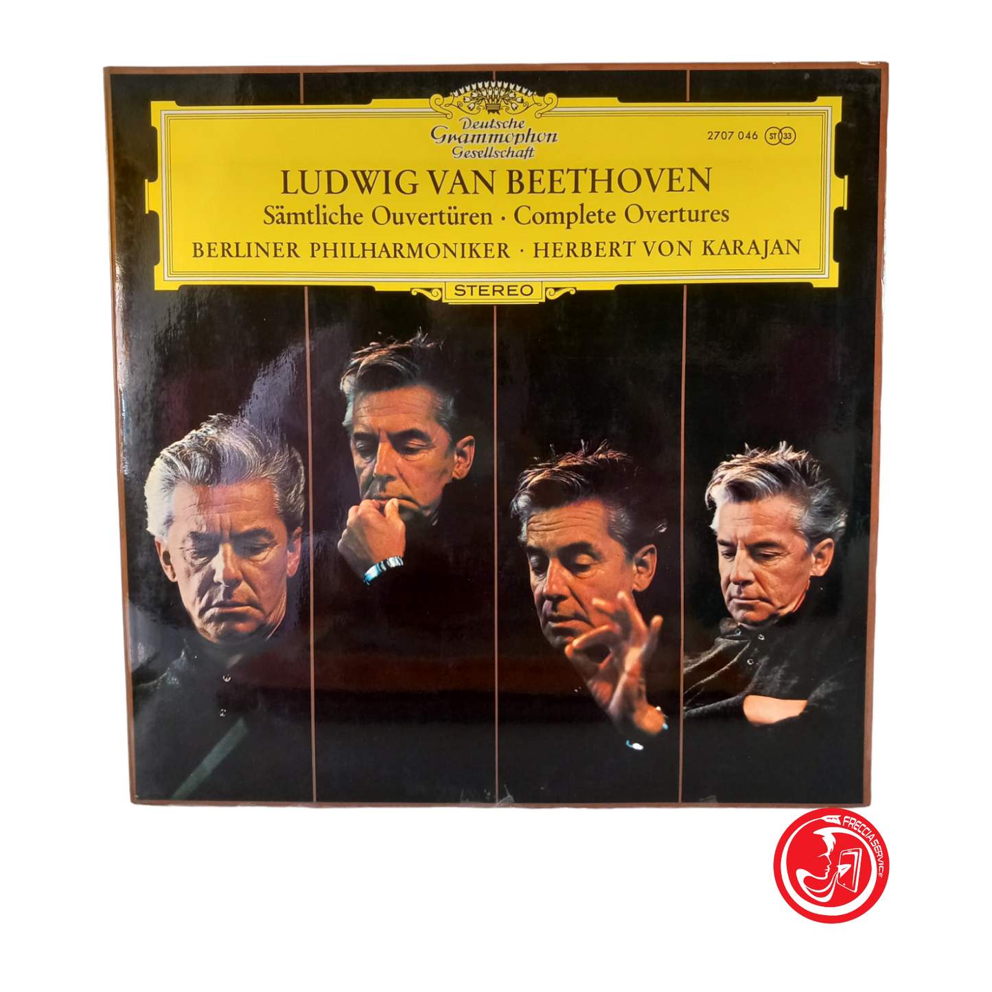 BEETHOVEN OUVERTURES COMPLÈTES de Karajan, Herbert