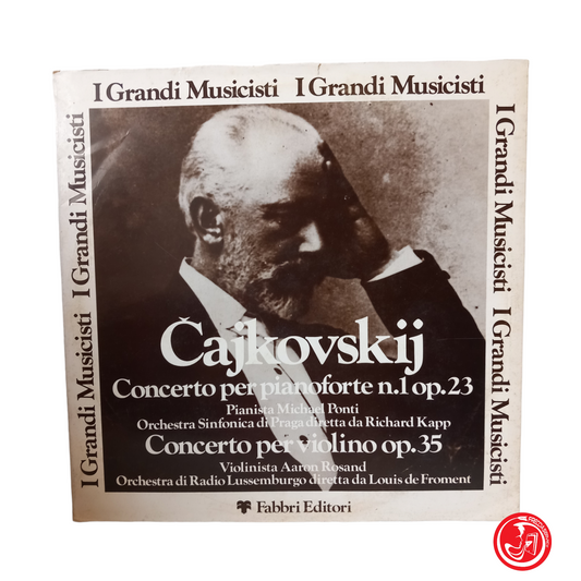 CAJKOVSKIJ CONCERTO PER PIANOFORTE N.1 OP.23 CONCERTO PER VIOLINO OP.35