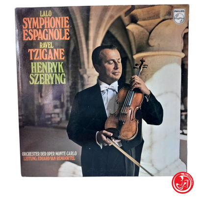 LALO SYMPHONIE ESPAGNOLE Ravel Tzigane Henryk Szeryng