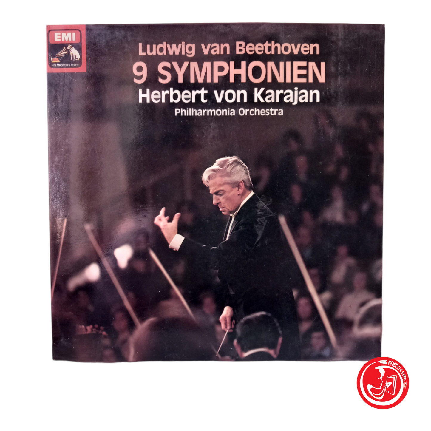 Ludwig van Beethoven 9 SYMPHONIEN Herbert von Karajan coffret