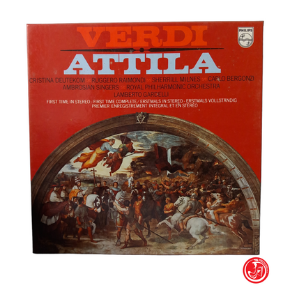 VERDI ATTILA Coffret 2 LP