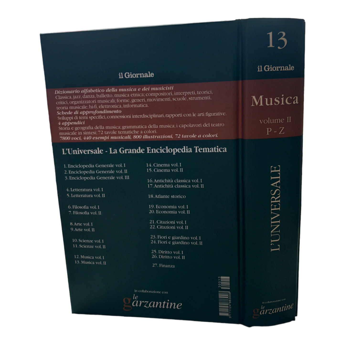 L'UNIVERSALE 13 Musique tome 2