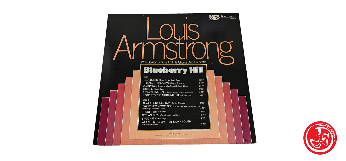 VINILE Louis Armstrong With Gordon Jenkins And His Chorus - Blueberry Hill