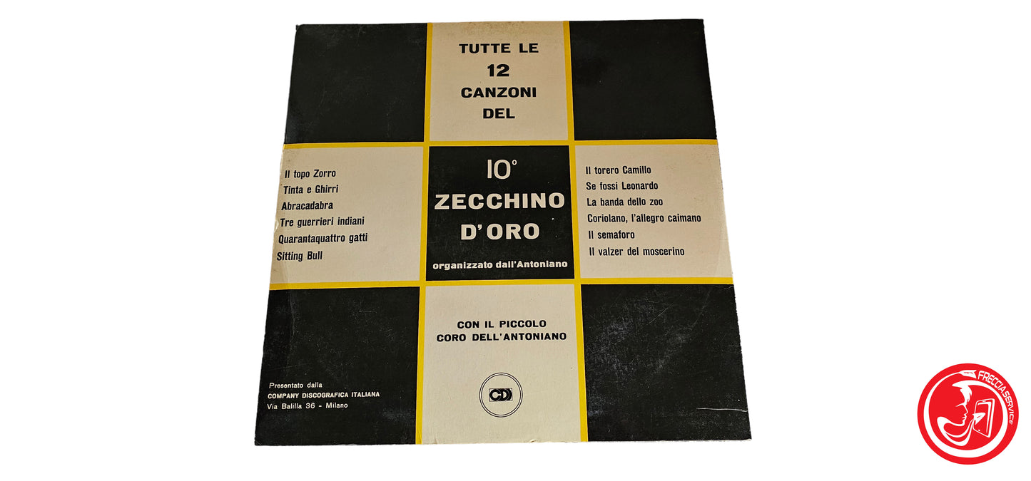 VINILE Piccolo Coro Dell'Antoniano – 10° Zecchino d'Oro