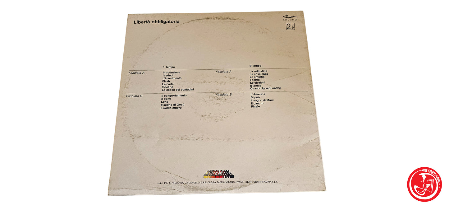 VINILE Giorgio Gaber – Libertà Obbligatoria