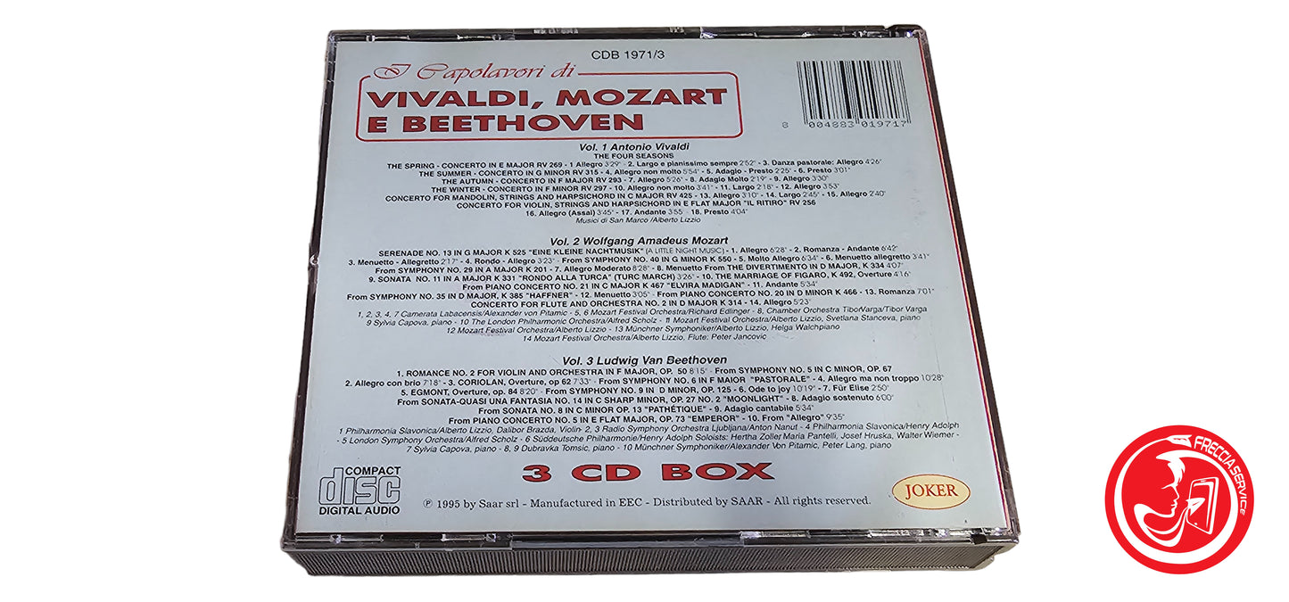 CD I capolavori di Vivaldi, Mozart, Beethoven