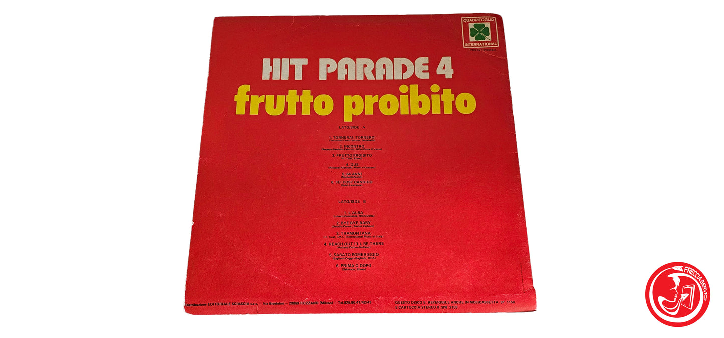 VINILE Various – Hit Parade 4 - Frutto Proibito