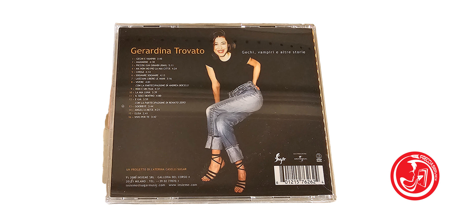 CD Gerardina Trovato – Gechi, Vampiri E Altre Storie - Greatest Hits