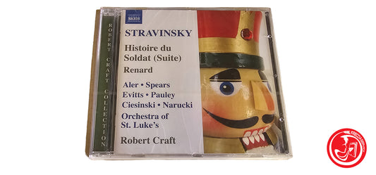 CD stravinsky - historie du soldat renard