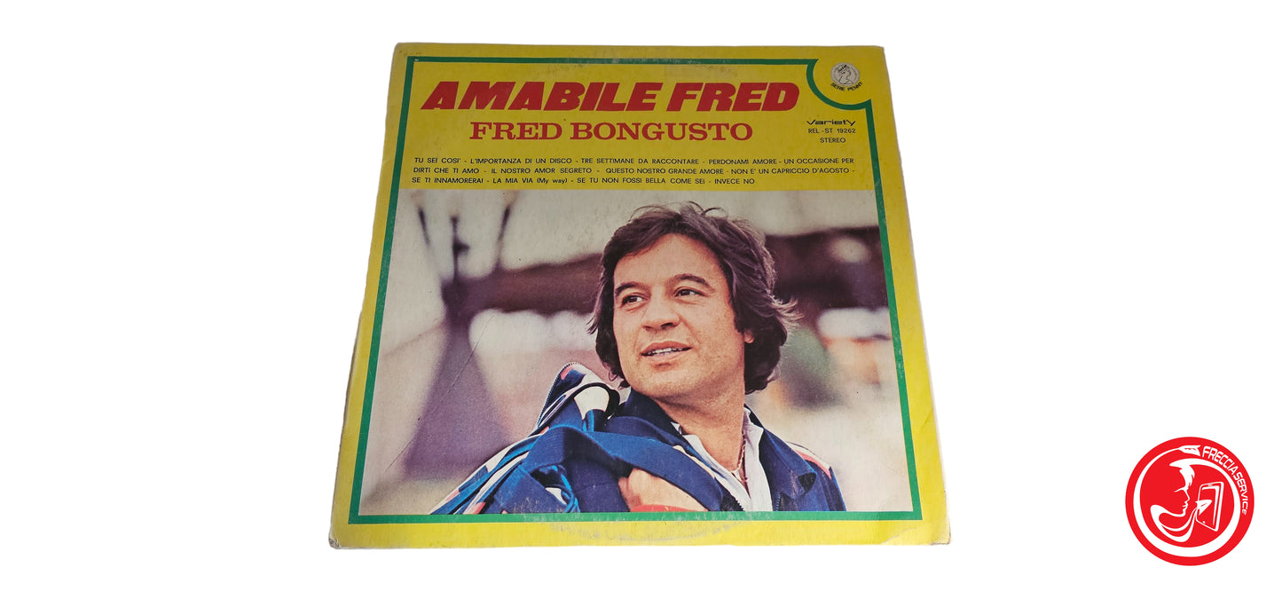 VINILE Fred Bongusto – Amabile Fred