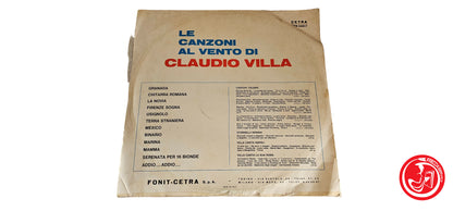 VINILE Claudio Villa – Le Canzoni Al Vento Di Claudio Villa