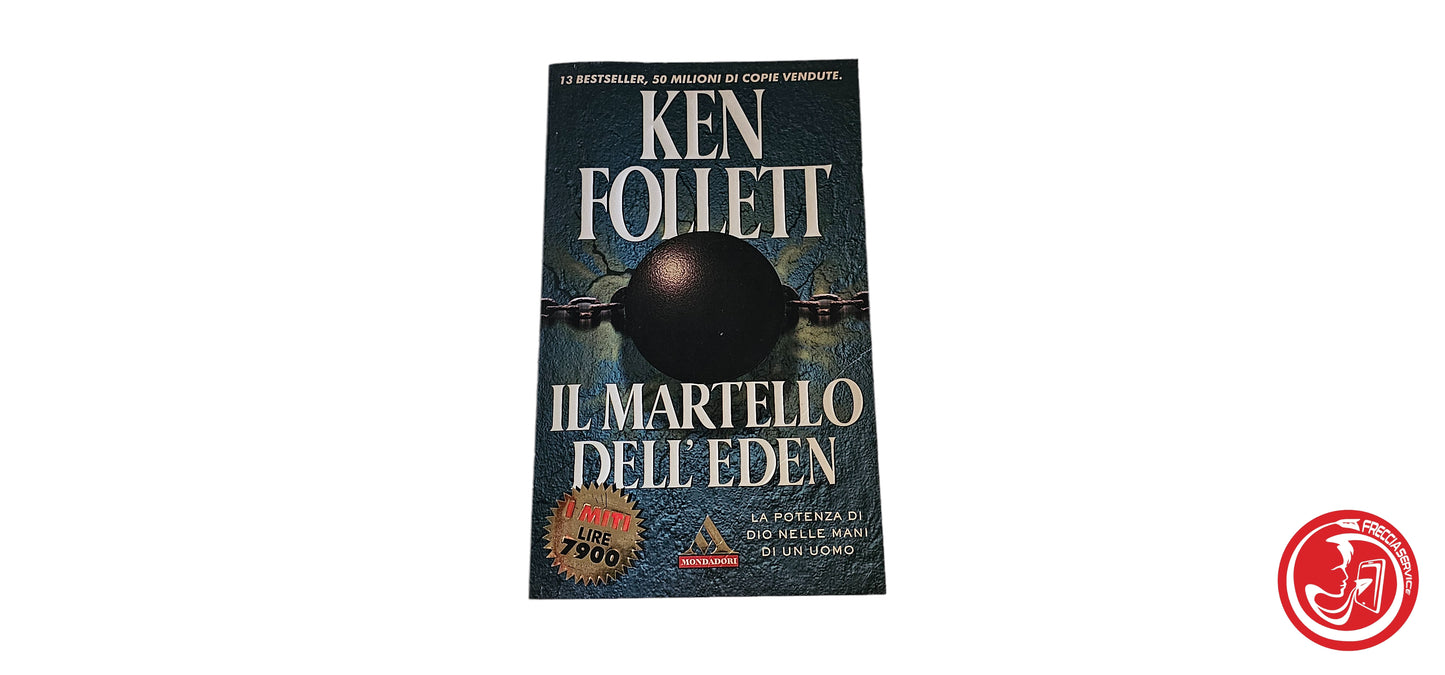 LIBRO Ken Follet - Il martello dell'eden