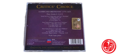 CD Beethoven : piano sonatas 8.14 & 21 radu lupu