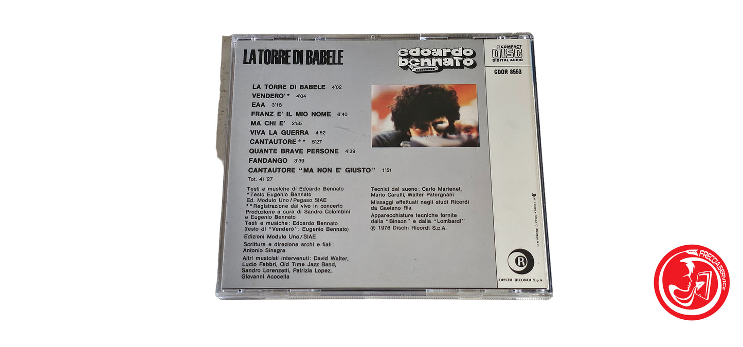 CD Edoardo Bennato – La Torre Di Babele