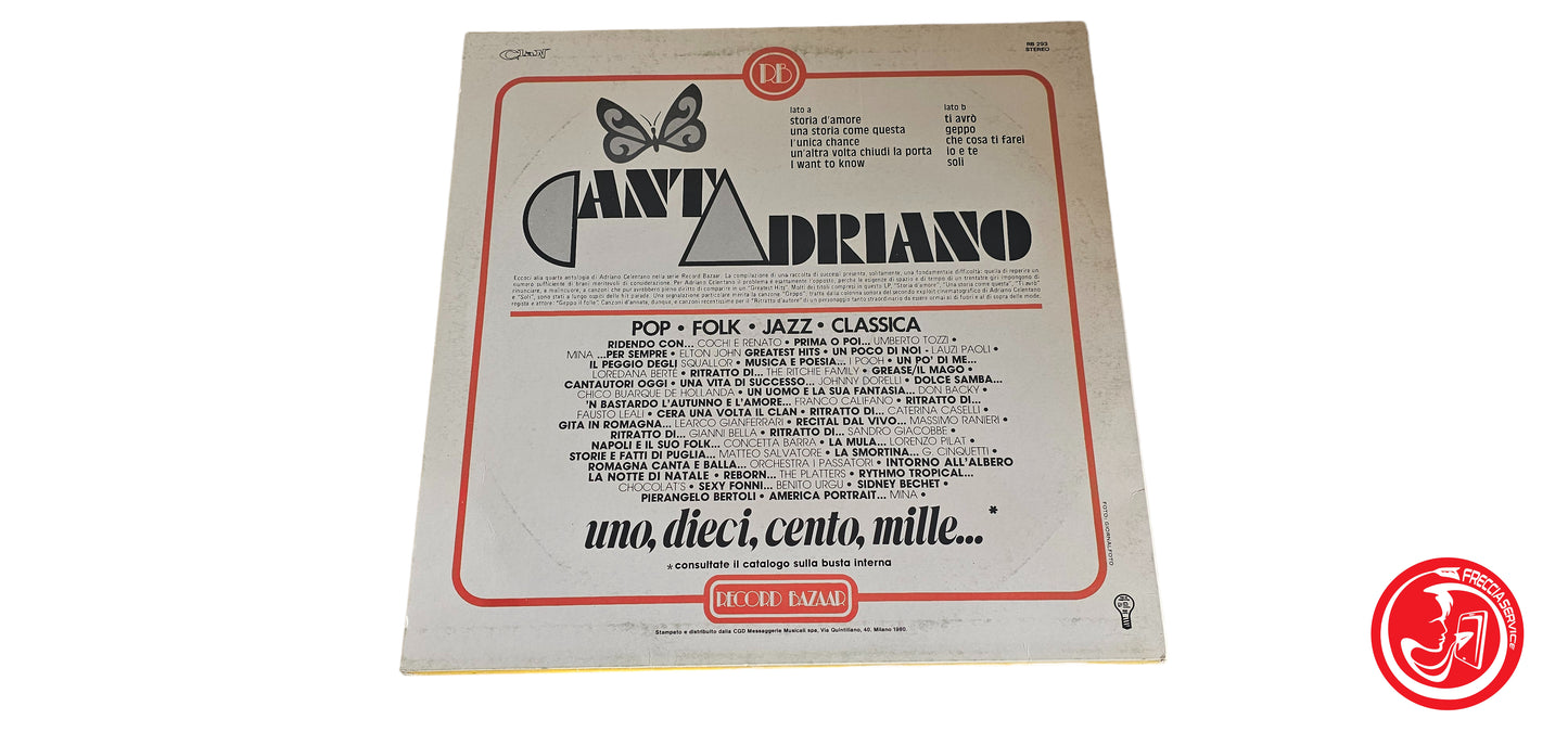 VINILE  Adriano Celentano – Cantadriano