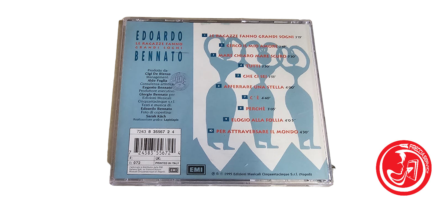 CD Edoardo Bennato – Le Ragazze Fanno Grandi Sogni