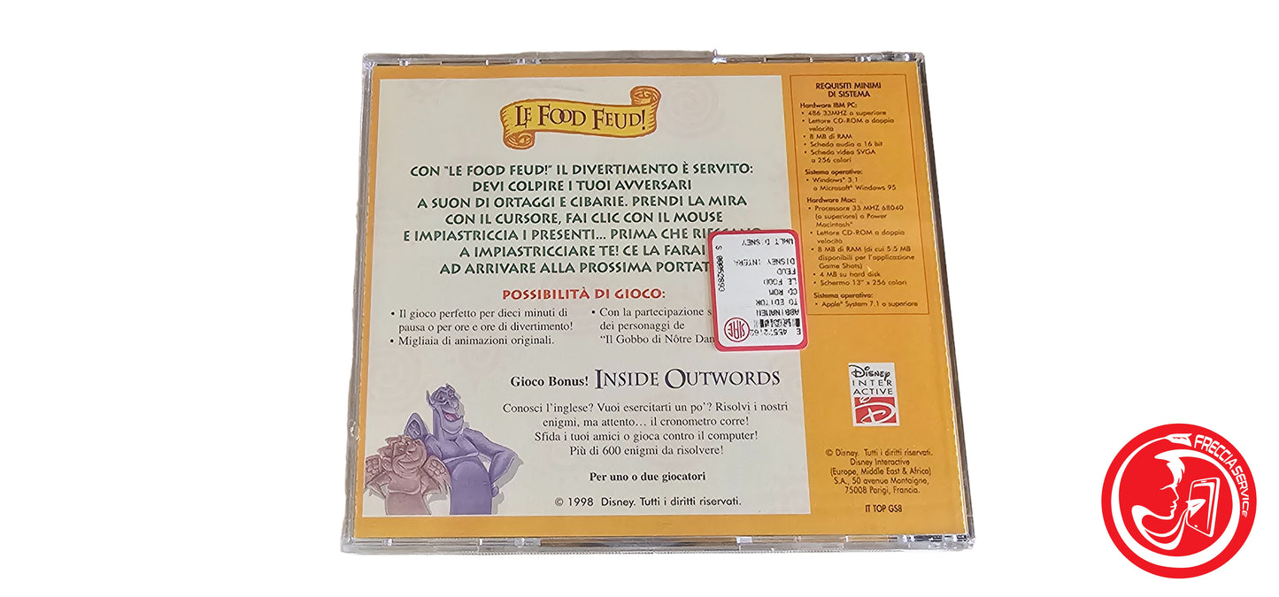 CD Game shots - le food feud!