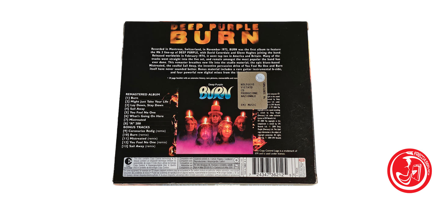 CD Deep purple - Burn 30 th anniversary edition