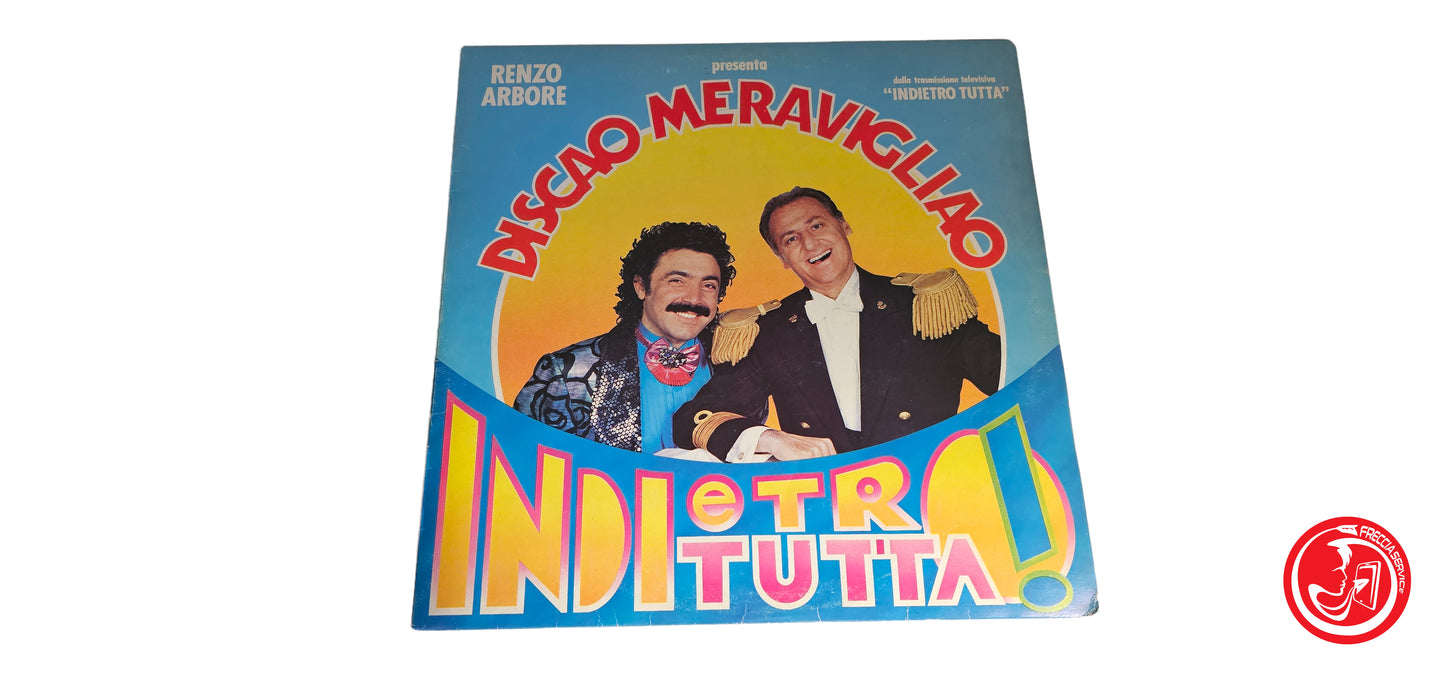 VINILE disco meravigliao indietro tutta