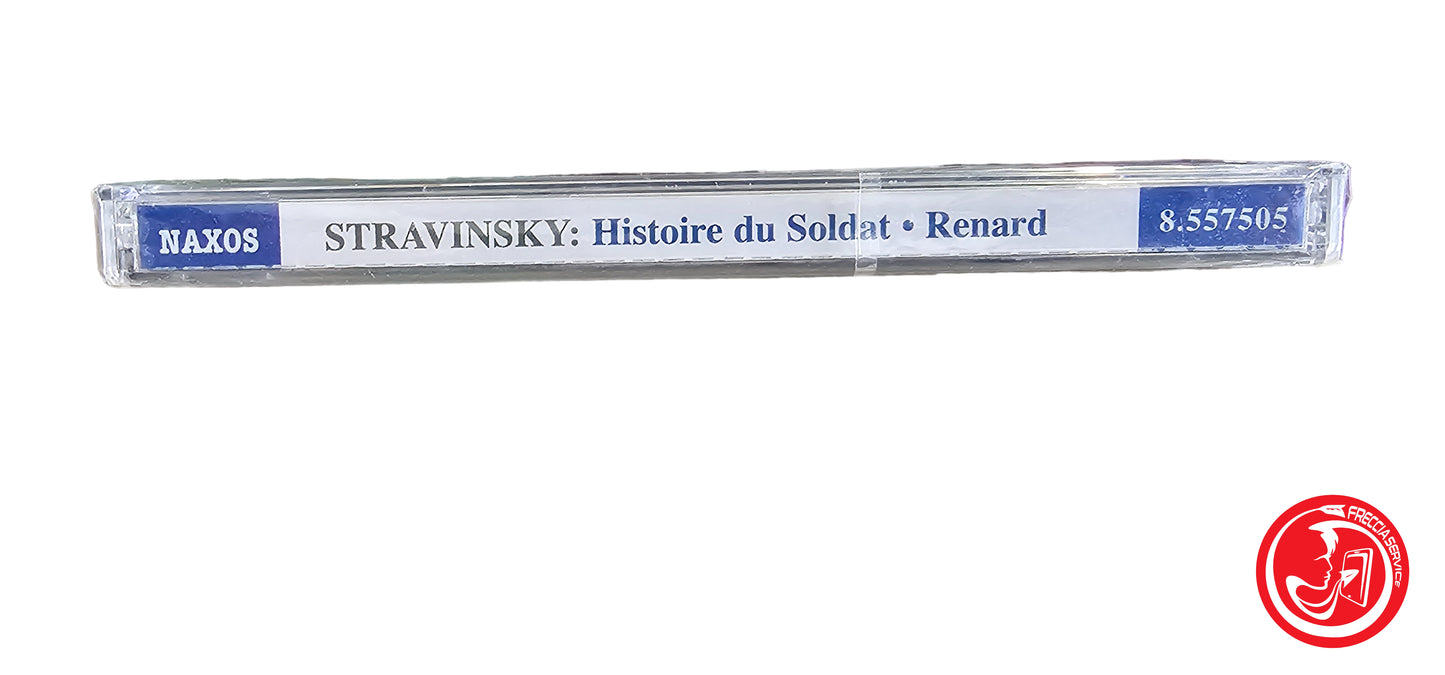 CD stravinsky - historie du soldat renard