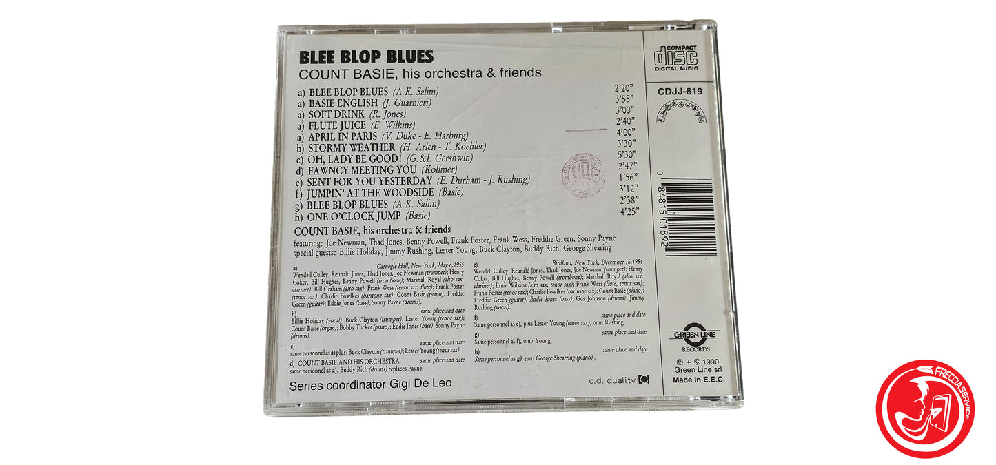 CD Count Basie, His Orchestra & Friends – Blee Blop Blues