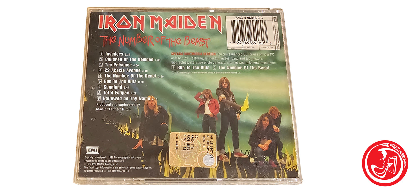 CD Iron Maiden – The Number Of The Beast