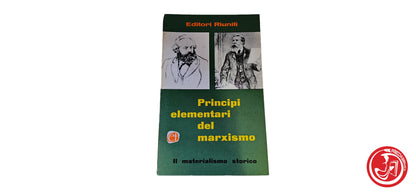 Libro Principi Elementari del marxismo -il materialismo storico -Editori Riuniti