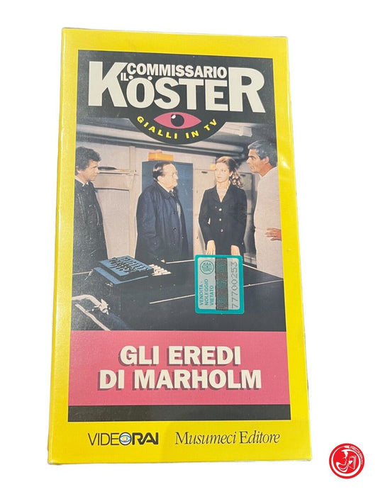 VHS IL COMMISSARIO KOSTER GLI EREDI DI MARHOLM