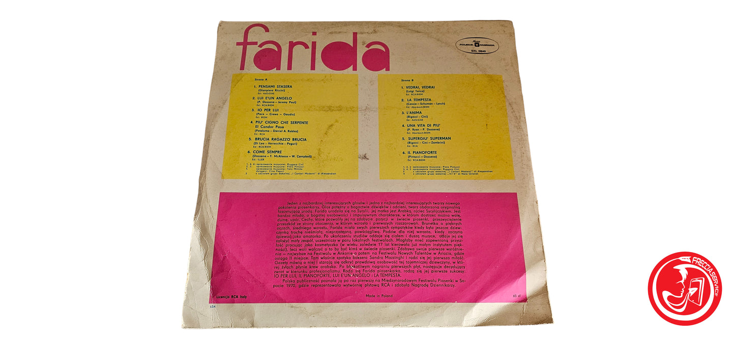 VINILE Farida – Farida