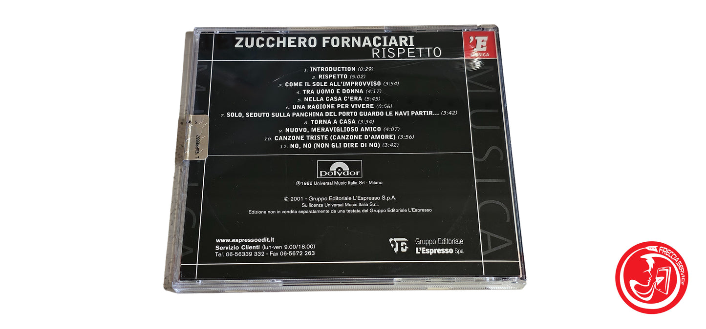 CD Zucchero Fornaciari – Rispetto